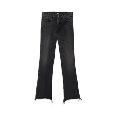INSCRIRE 002 Flare Denim "Black Used"