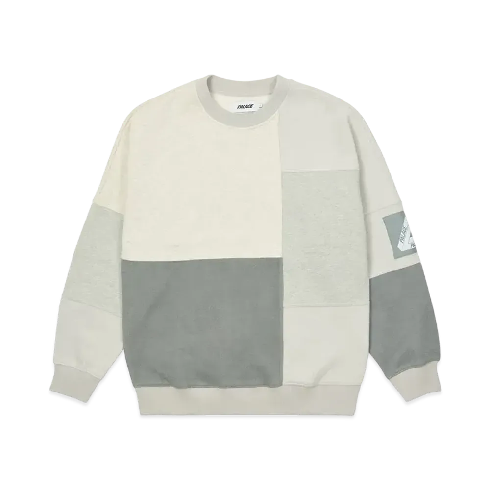 PALACE COLOUR BLOCK CREW "Greys"