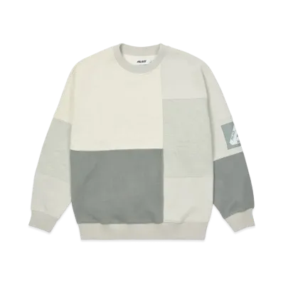 PALACE COLOUR BLOCK CREW "Greys"