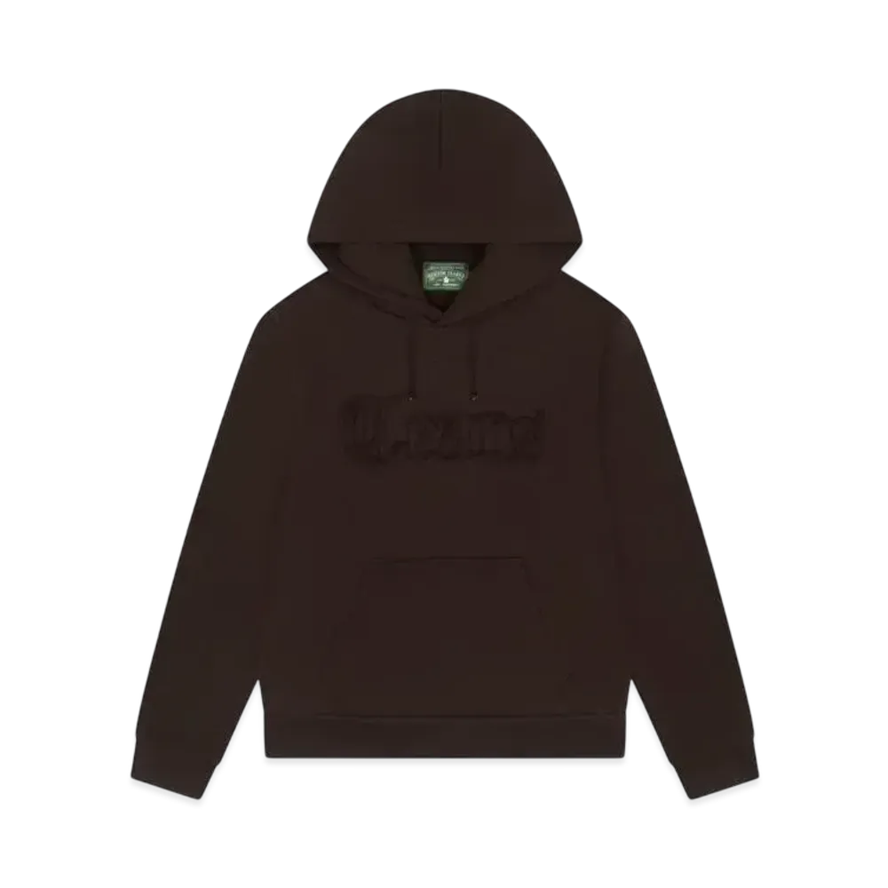 DENIM TEARS Tears Cut Out Hoodie "Brown"