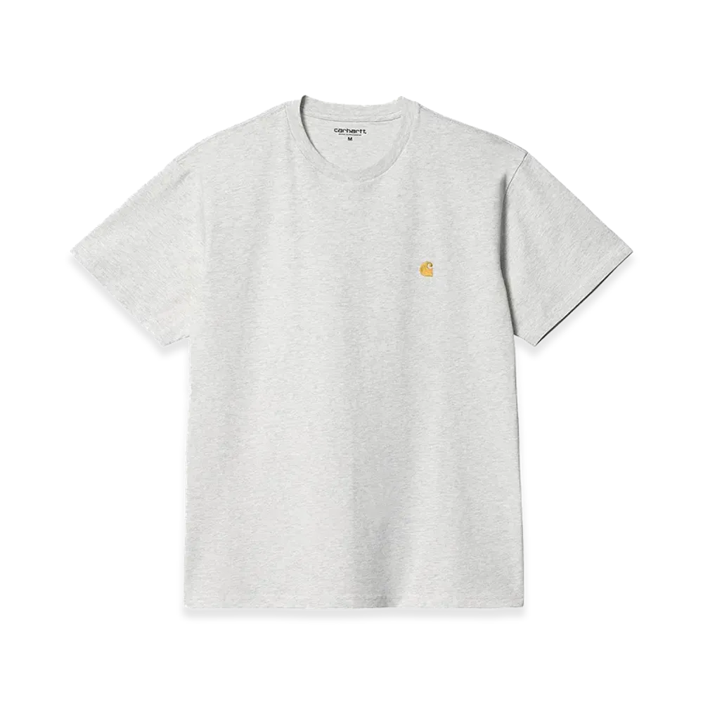 Carhartt WIP S/S Chase T-Shirt "Ash Heather/Gold"