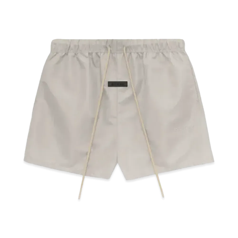 FEAR OF GOD ESSENTIALS Running Short "Silver Cloud"