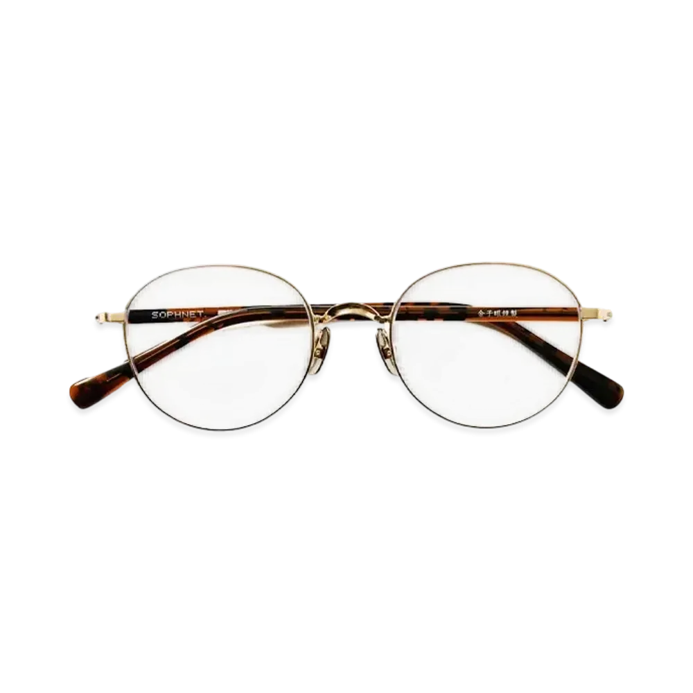 SOPHNET. Metal Glasses "Brown"