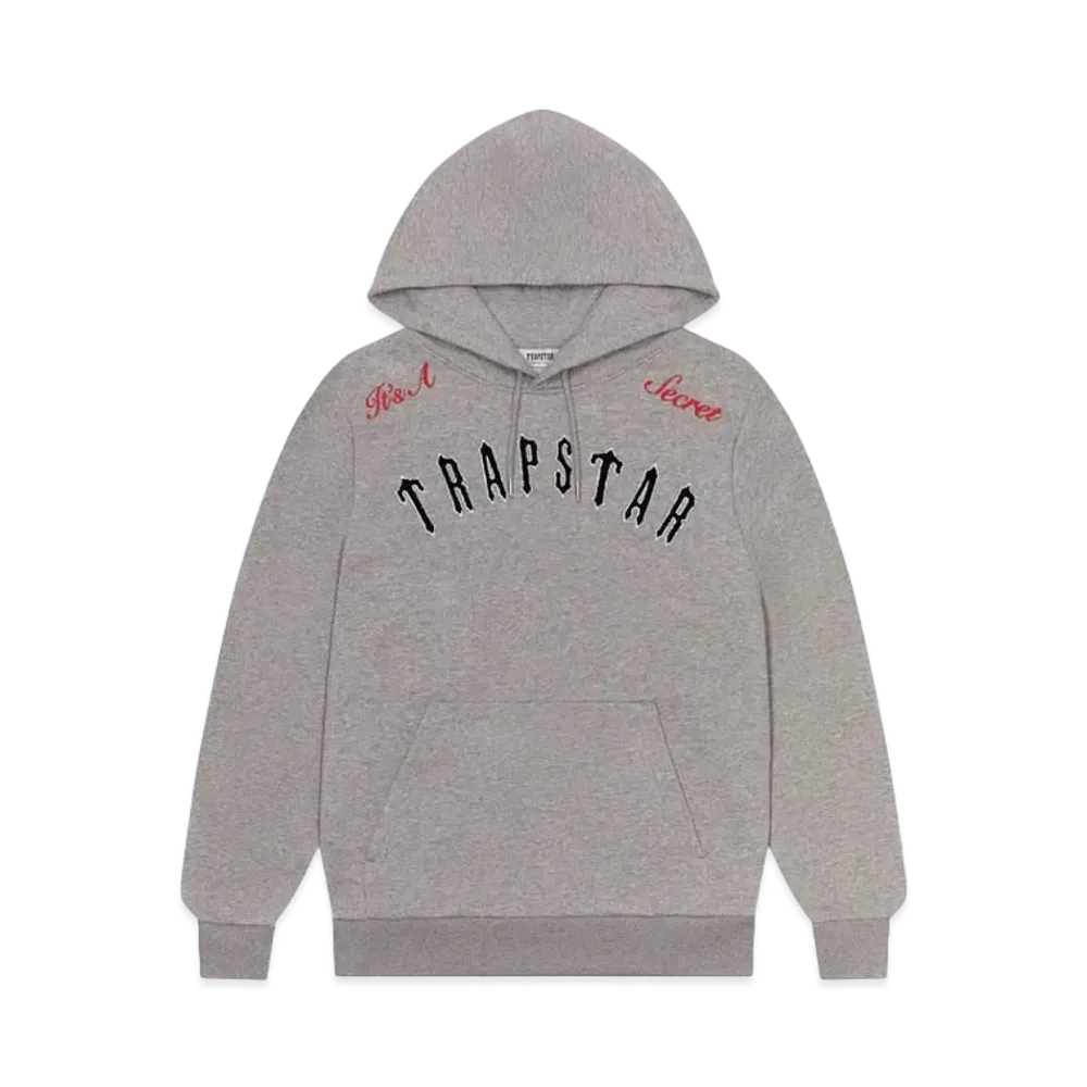 TRAPSTAR It'S A Secret Tracksuit "Grey/Red"