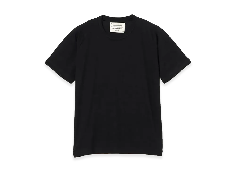 BEAMS FUTURE ARCHIVE Basic Tee "Black"