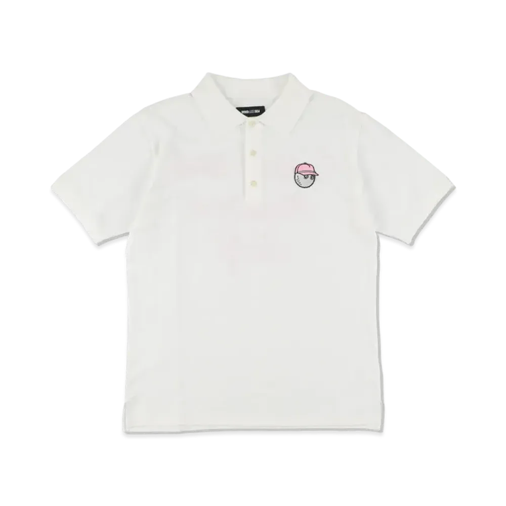 WIND AND SEA MALBON X WDS S/S POLO "White"