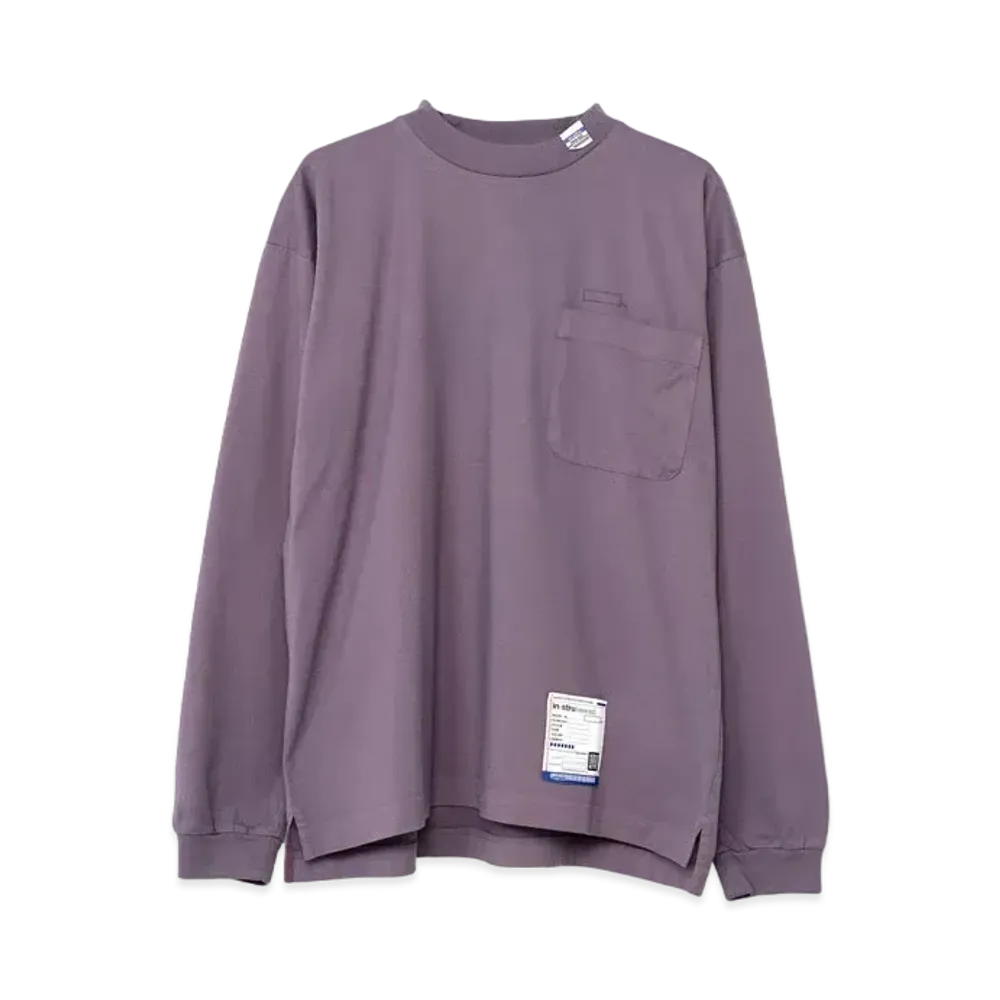 Maison MIHARA YASUHIRO Embroidery Long Sleeve T-shirt "Purple"
