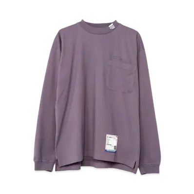 Maison MIHARA YASUHIRO Embroidery Long Sleeve T-shirt "Purple"