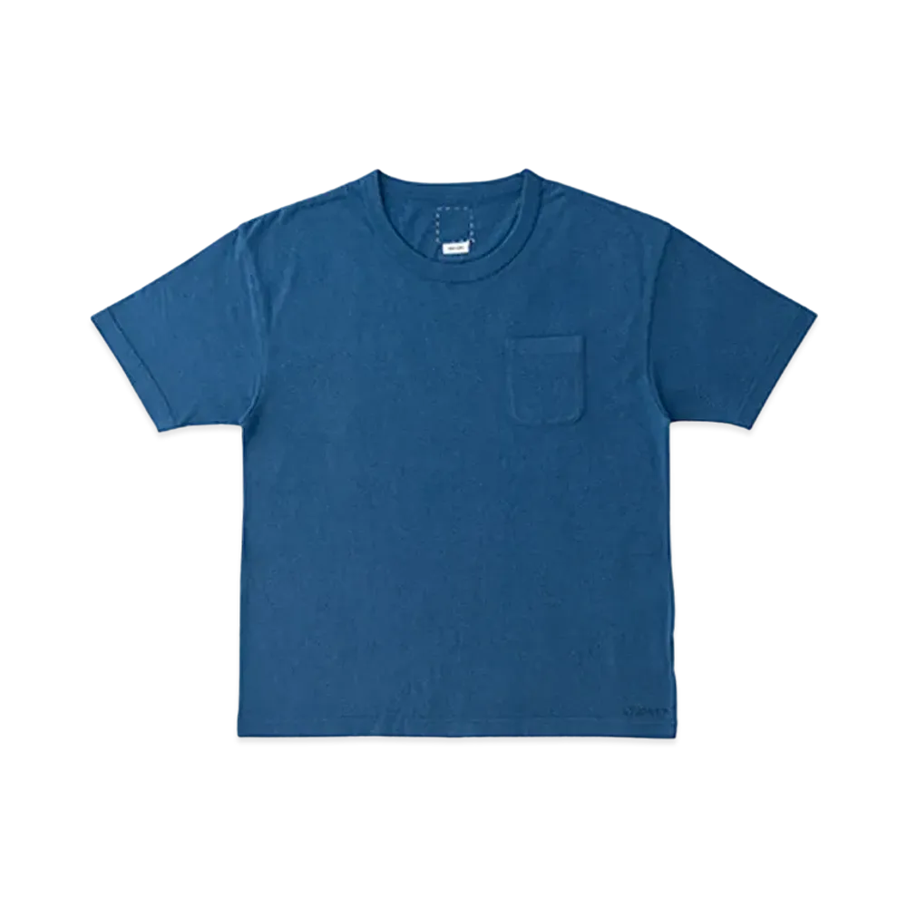 visvim JUMBO TEE S/S (NUMBERING) "Blue"