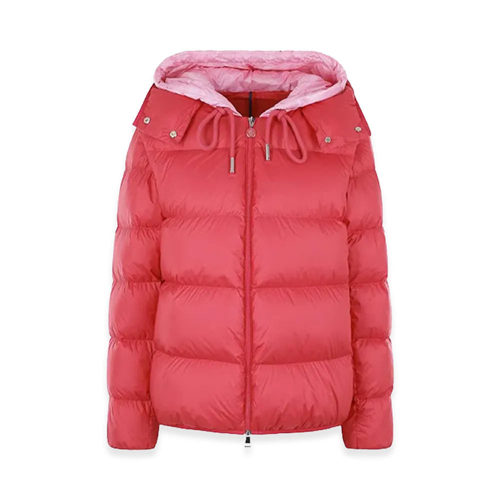 MONCLER Women's Droniers Short Down Jacket "Red"