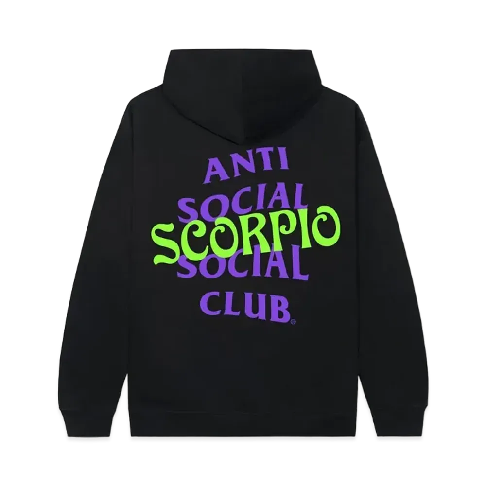 ANTI SOCIAL SOCIAL CLUB Scorpio Hoodie "Black"