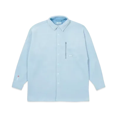 PALACE Polartec Lazer Overshirt "Light Blue"