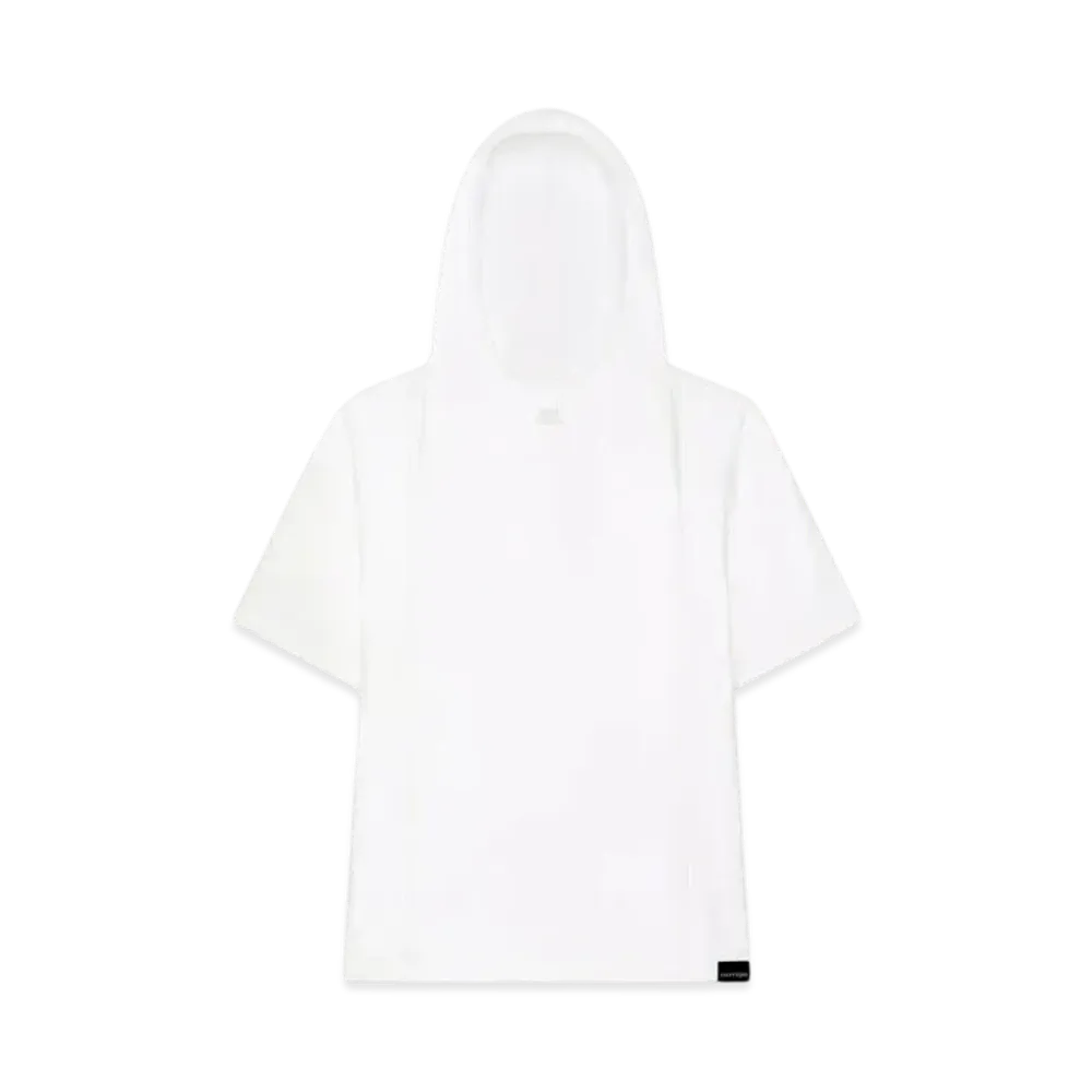 Courreges Hooded T-Shirt "Heritage White"