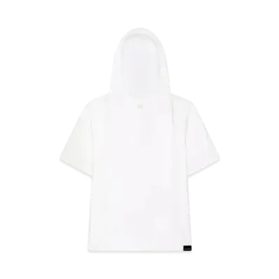 Courreges Hooded T-Shirt "Heritage White"
