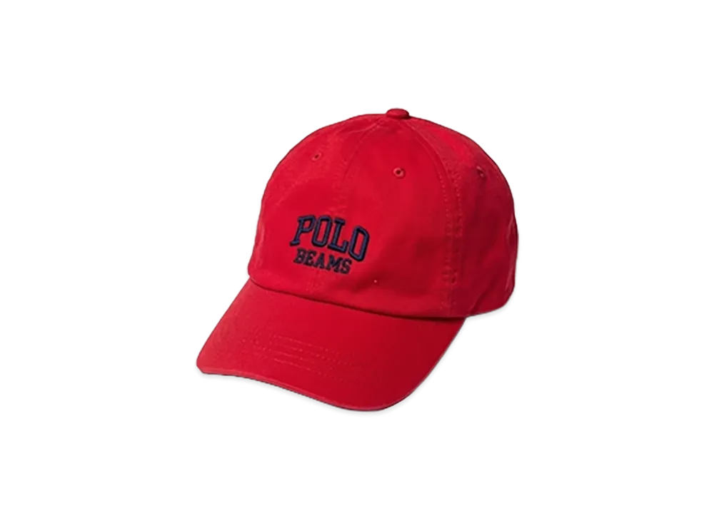 BEAMS x Polo Ralph Classic Sport Cap "RL 2000 Red"