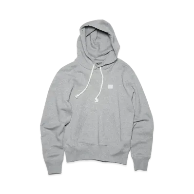 Acne Studios Hoodie - Regular Fit "Light Grey Melange"