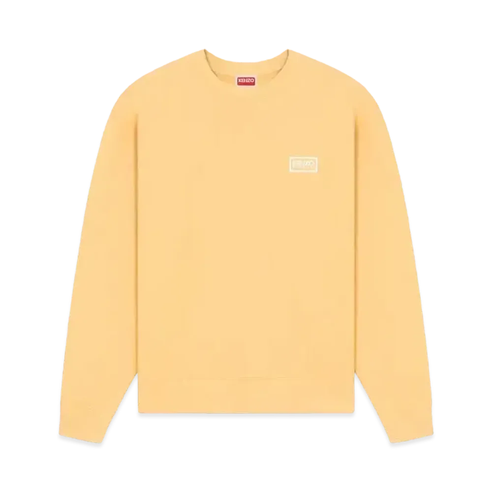KENZO 'PARIS' Classic Two-Tone Embroidery Sweat "Camel"