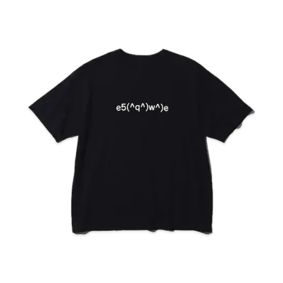 BEAMS x esqwe EISUKE HOSHI sqwetch T-Shirt "Black"