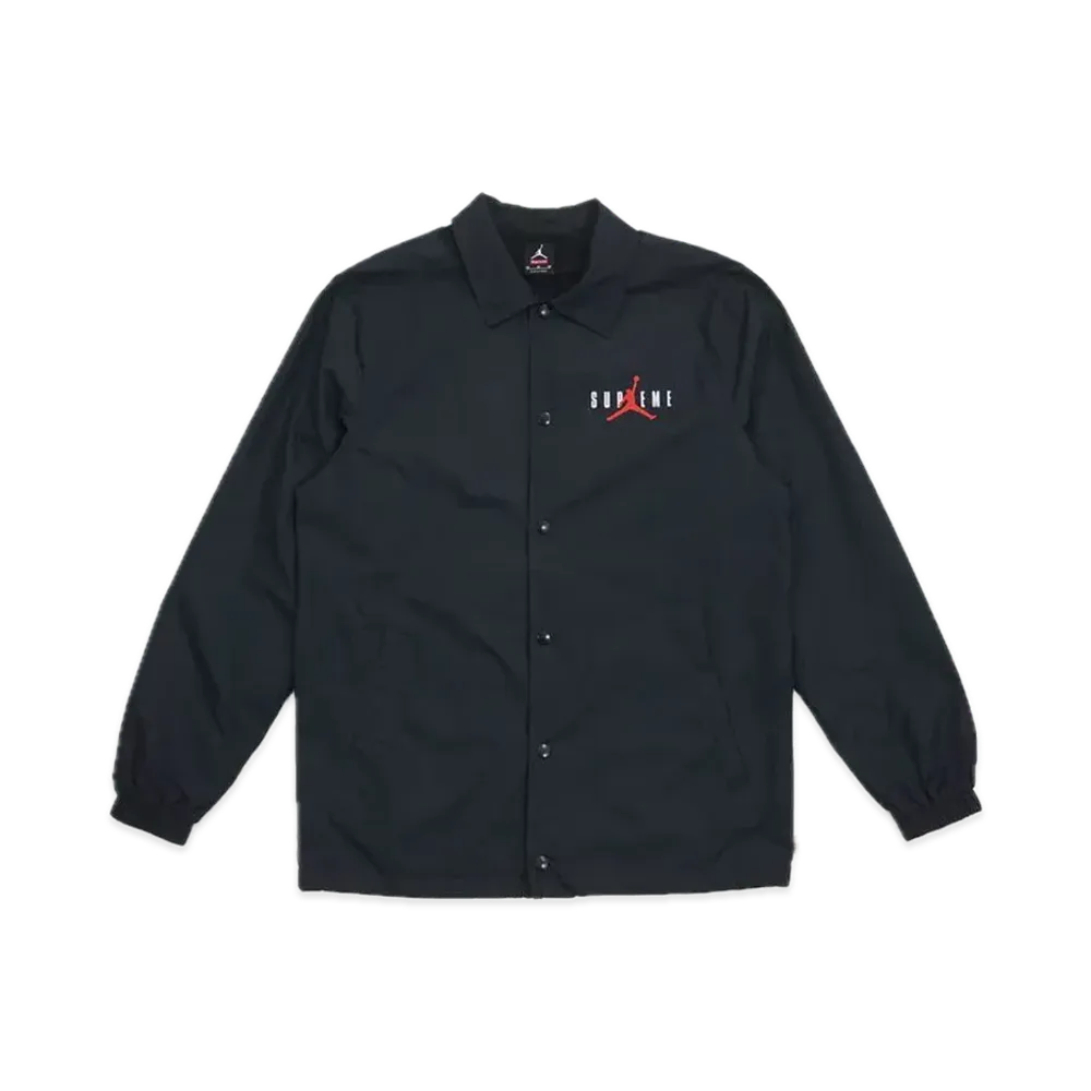 Supreme x Jordan Coaches Jacket "Black"