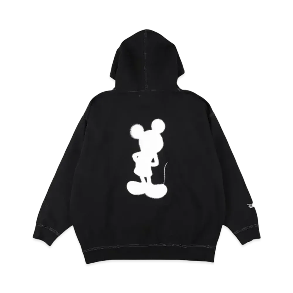 WIND AND SEA x Disney Black Hooded Sweatshirt "Gray"