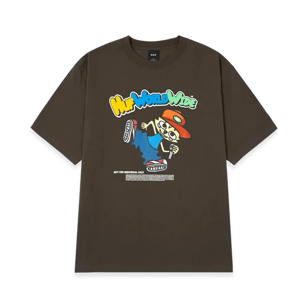 HUF Chop Kick Block Tee "Bison"