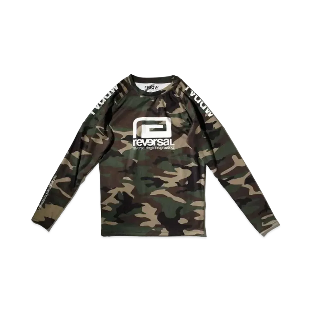 Reversal Long Rash Guard "Camo"