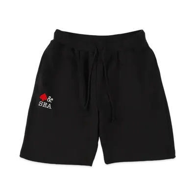 WIND AND SEA Sweat Short(HTSP) "Black_Spade"