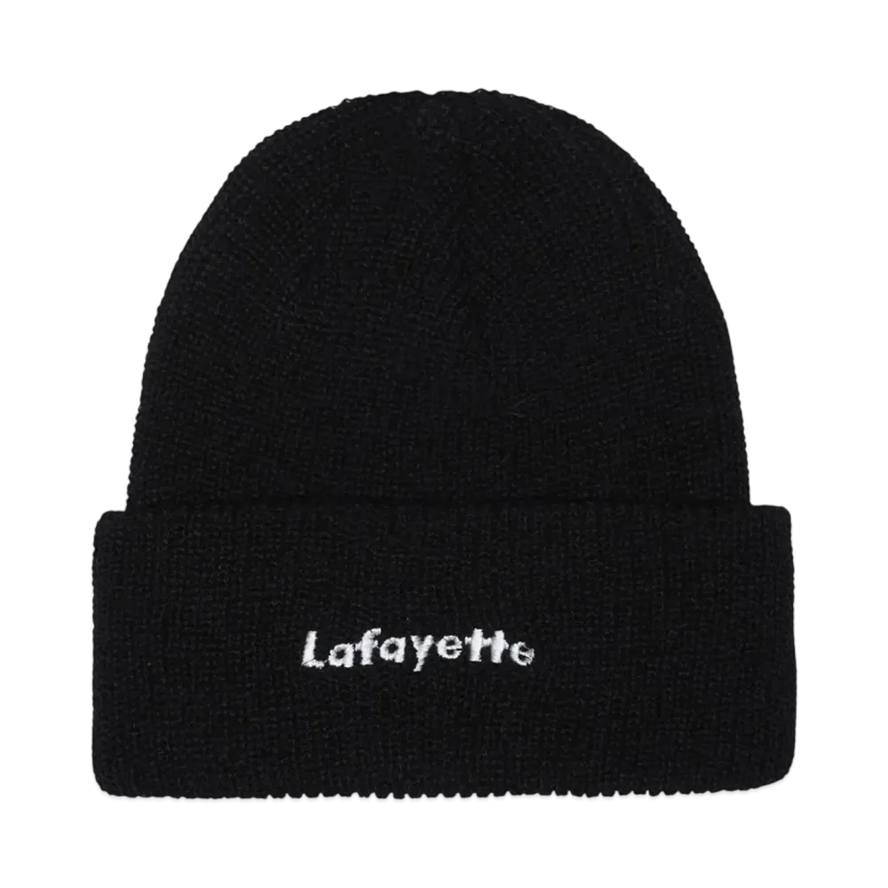 LFYT Lafayette LOGO BEANIE "BLACK"