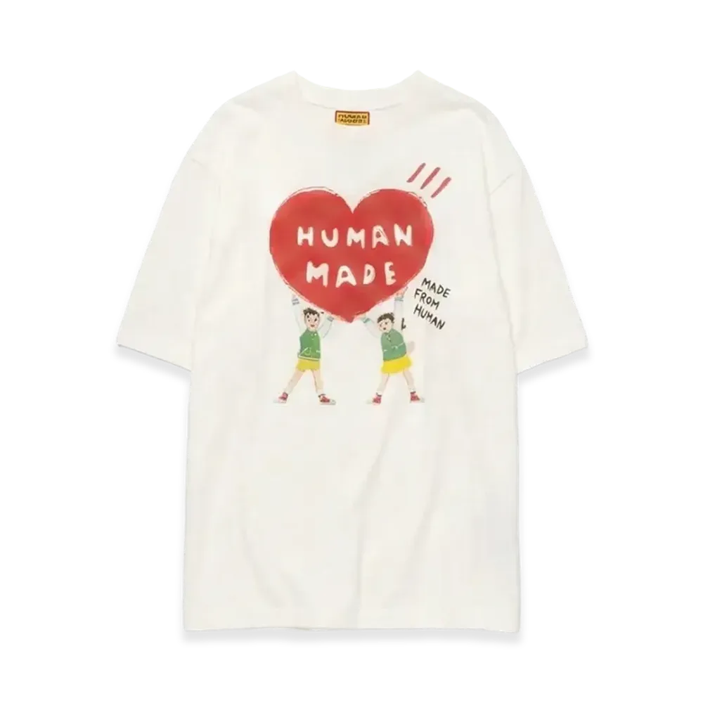 HUMAN MADE x KEIKO SOOTOME LOVE T-Shirt #4 "White"