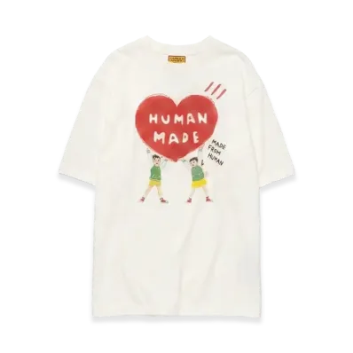 HUMAN MADE x KEIKO SOOTOME LOVE T-Shirt #4 "White"