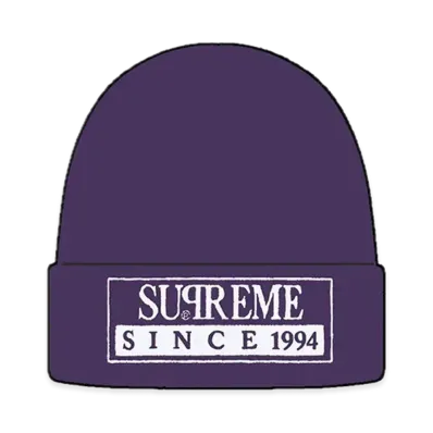 Supreme Reserved Beanie "Purple"