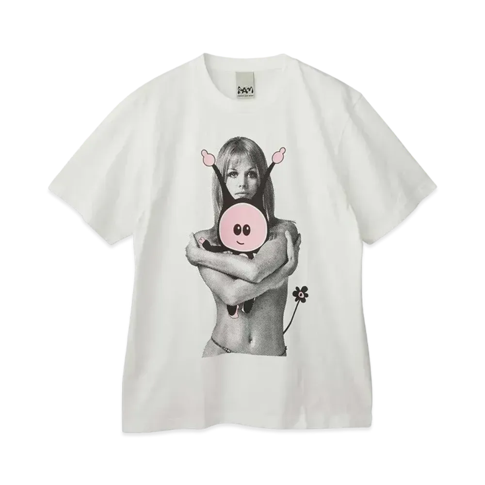 P.A.M. x HYSTERIC GLAMOUR Marpi Hug Tee "White"