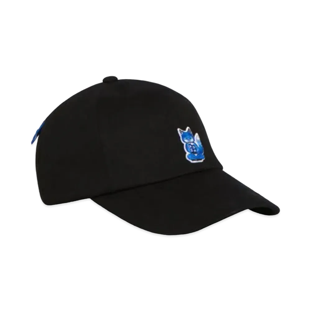 Maison Kitsune x ADERERROR Meditation Fox Cap "Black"