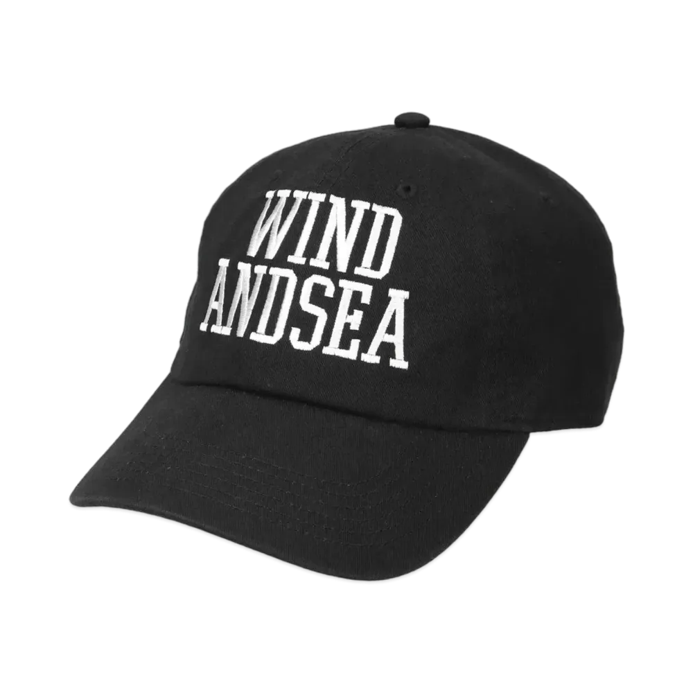 WIND AND SEA Logo Cap "Black"