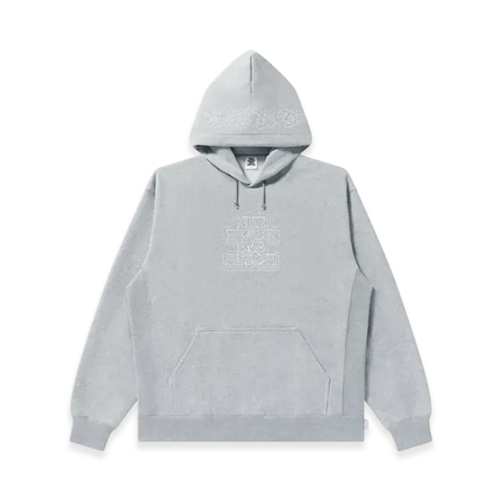 BlackEyePatch Stitch Printed OG Label Hoodie "Heather Gray"