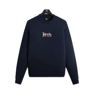 Kith x Peanuts Serif Crewneck "Nocturnal"