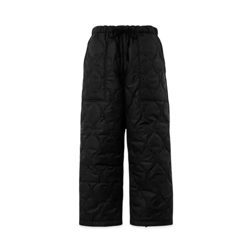 COMME des GARCONS HOMME 24FW Last Delivery Ester Lipcross Quilt Pants "Black"