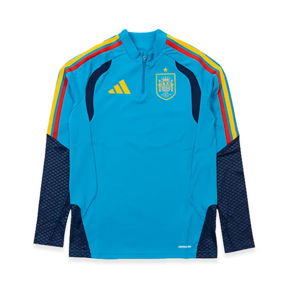 adidas Soccer Spain Tiro 26 Training Top "Bold Aqua"