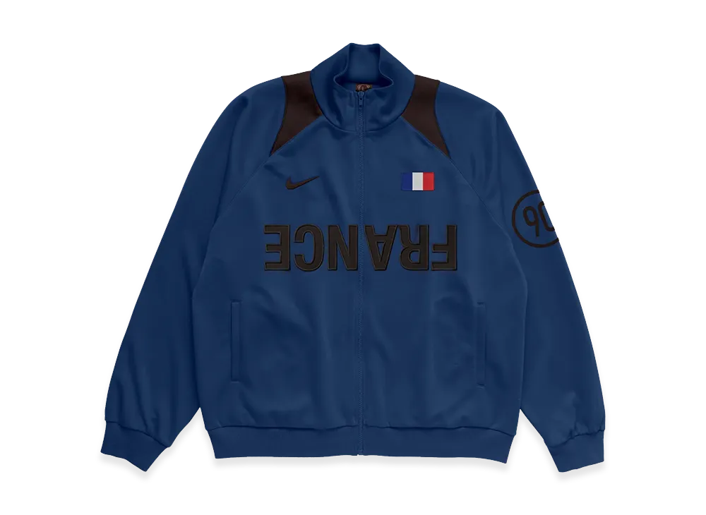 Travis Scott Cactus Jack x Nike France Total 90 Anthem Jacket "Navy"