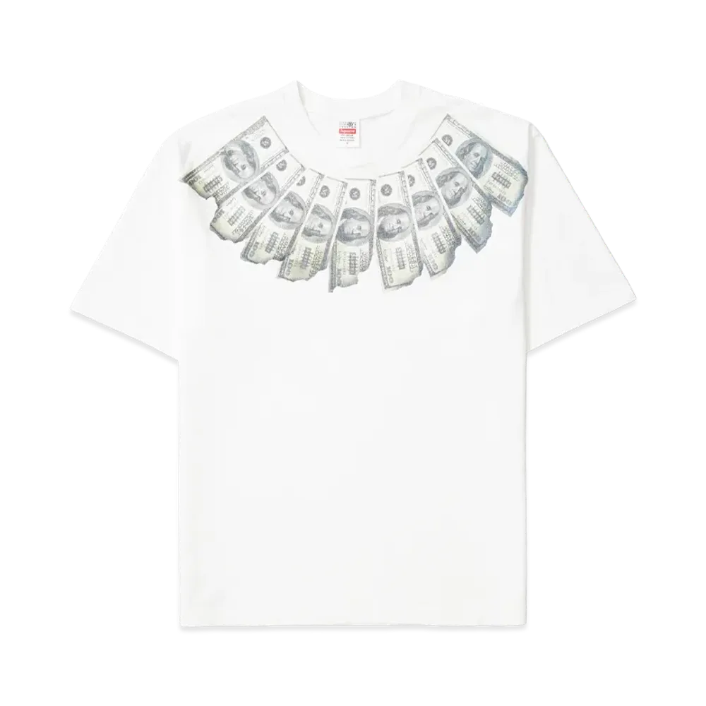 Supreme x MM6 Maison Margiela Money S/S Top "White"
