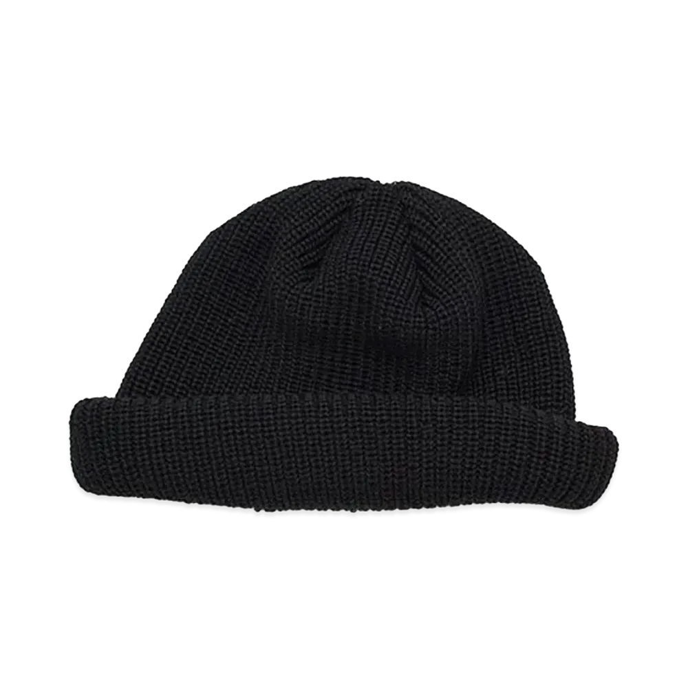 KIJIMA TAKAYUKI Knit Deck Cap "Black"