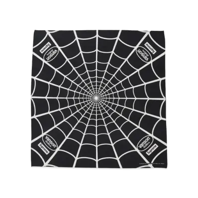 Supreme x Vanson Leathers Spider-Man Bandana "Black"