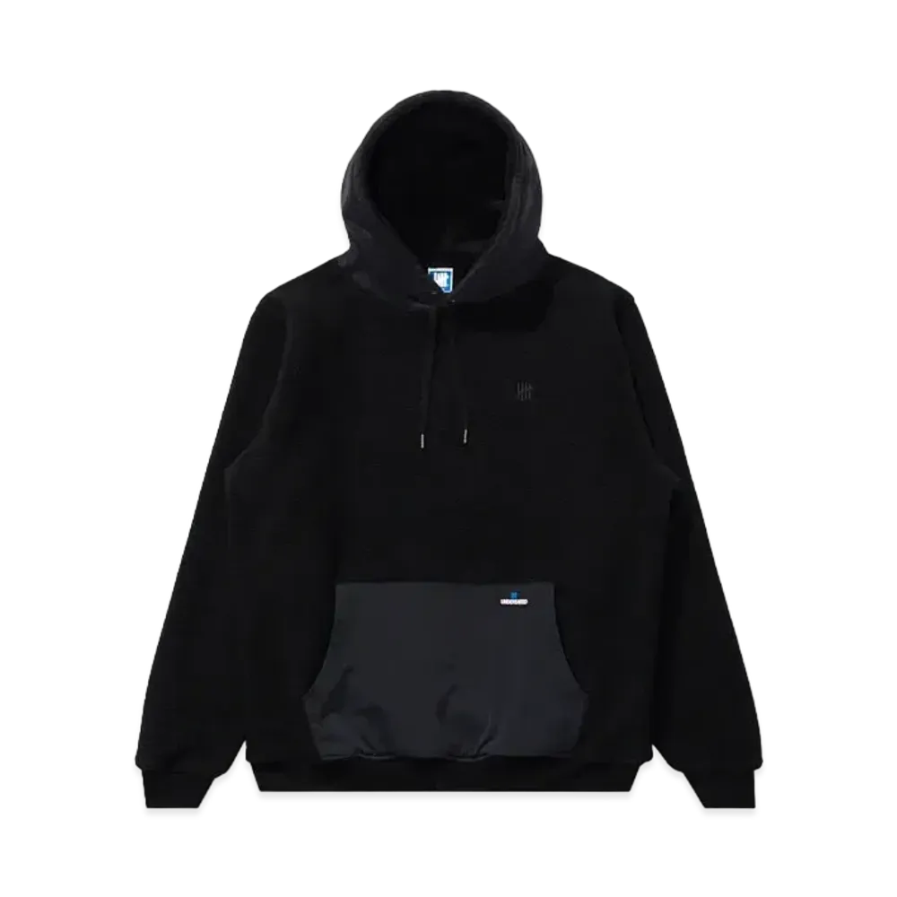 UNDEFEATED High Pile Pullover Hood "Black"