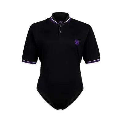 Needles x TW Polo Bodysuit "Black"