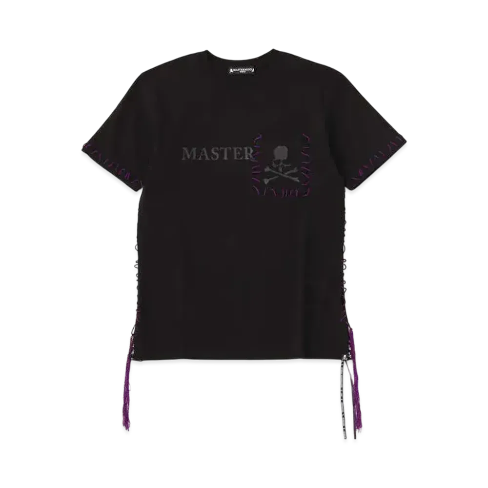 mastermind WORLD Hand Stitched Tee "Black"