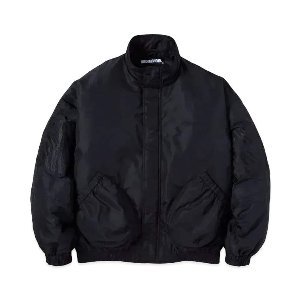 NEIGHBORHOOD STAND COLLAR / N-JK "Black"