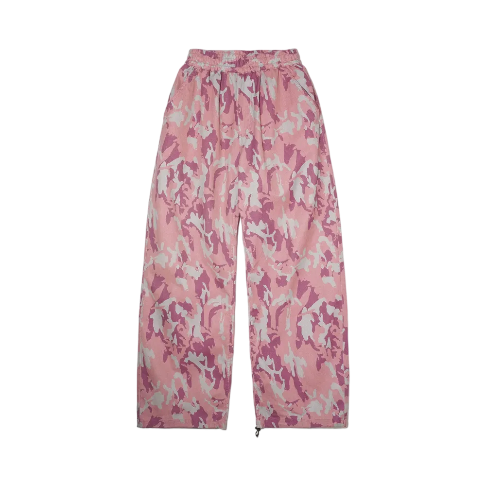 X-Girl Multi Pattern Easy Pants "Pink"