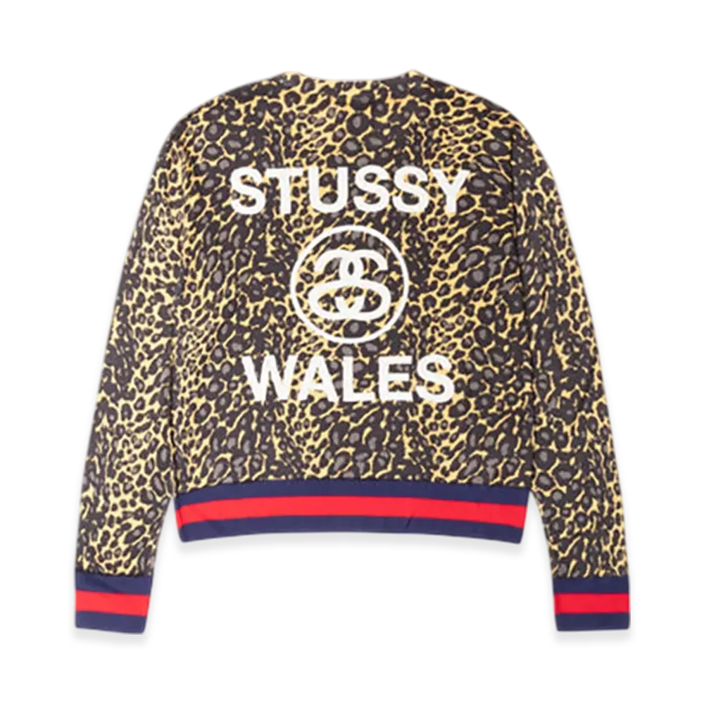 Stussy x Wales Bonner Leopard Sweater "Golden"