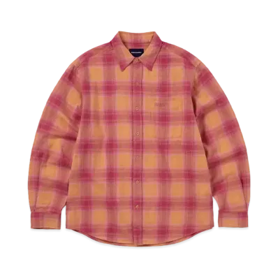 thisisneverthat Shadow Plaid Flannel Shirt "Pink"