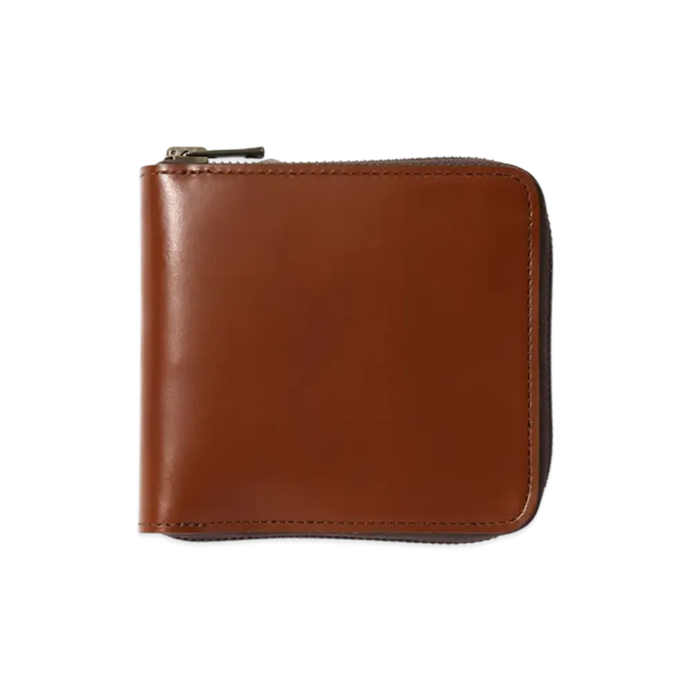NEEDLES Single Wallet - Steer Lthr. "Brown"